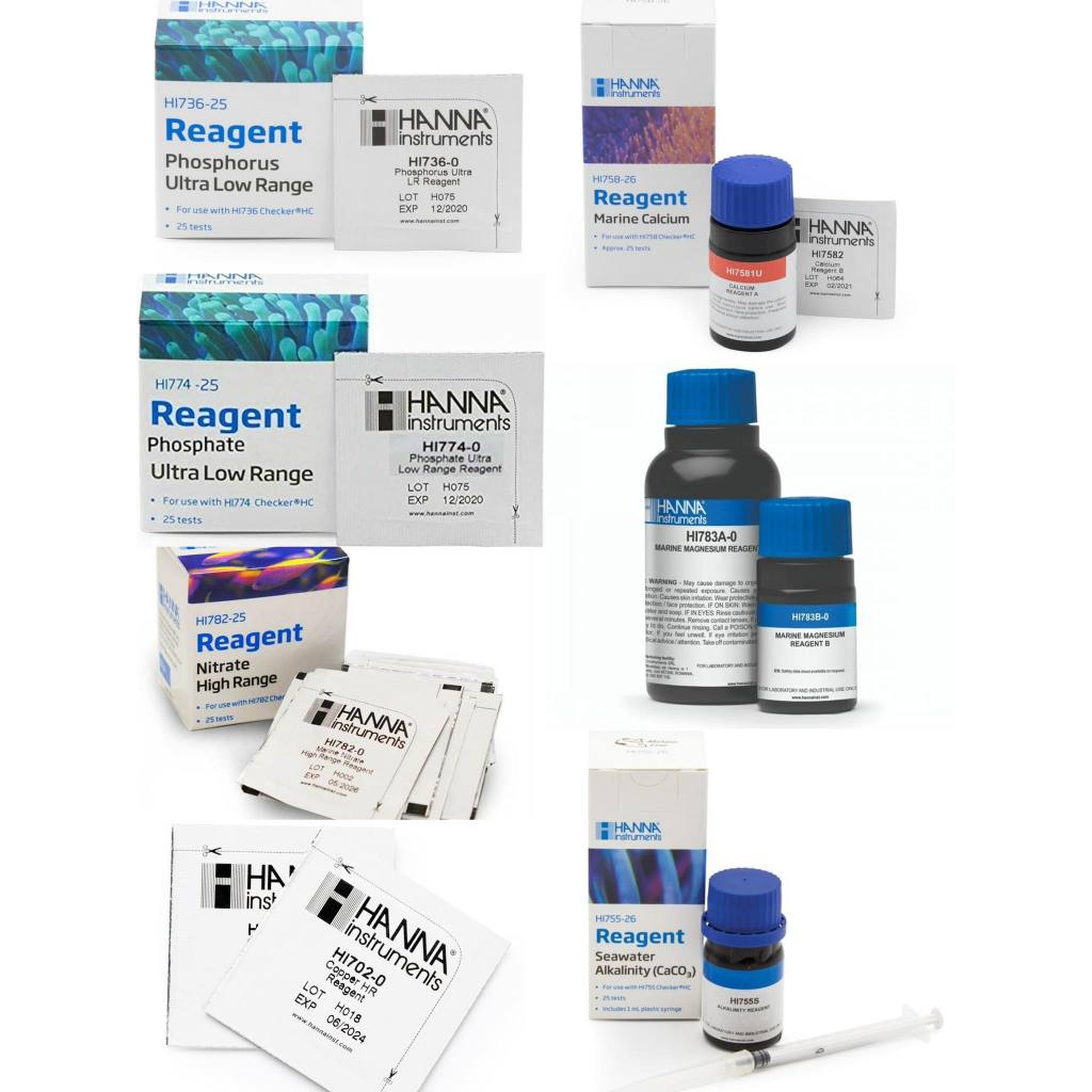 Hanna Checker Reagent - NO3/PO4/KH/CA/CU | Shopee Malaysia