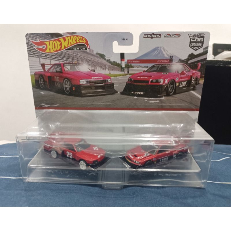 Hot Wheels Mainline lbwk Nissan Skyline Silhouette（r30、r34） | Shopee ...