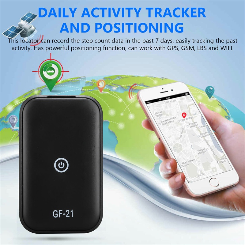 GF09 Mini GPS Tracker Car Locator App Control Real Time Tracking Location  Voice Recording Anti-lost Positioner Device For Child