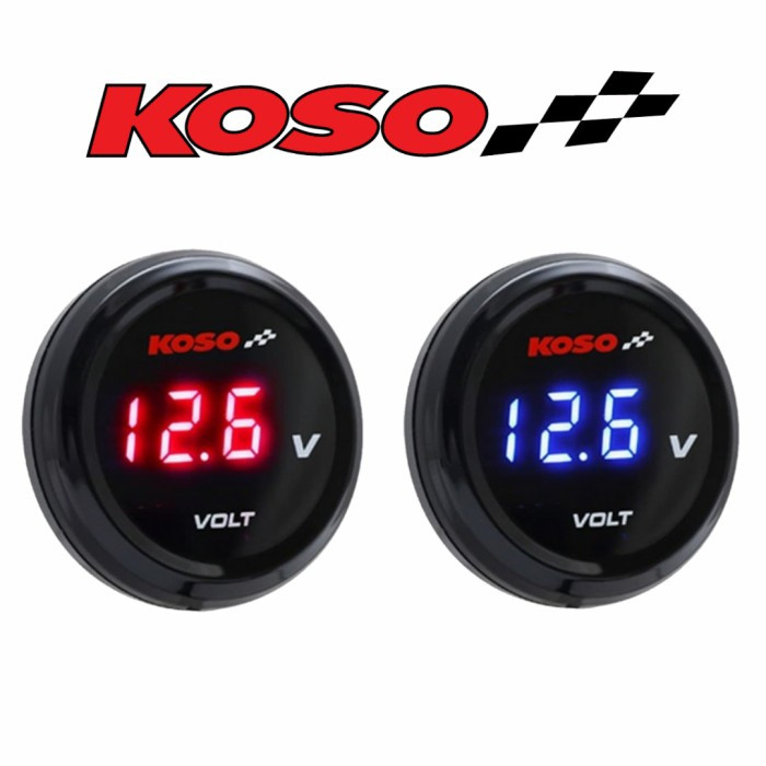 VOLTMETER MOTOR VOLTMETER BULAT VOLTMETER KOSO VOLT KOSO METER KOSO ...