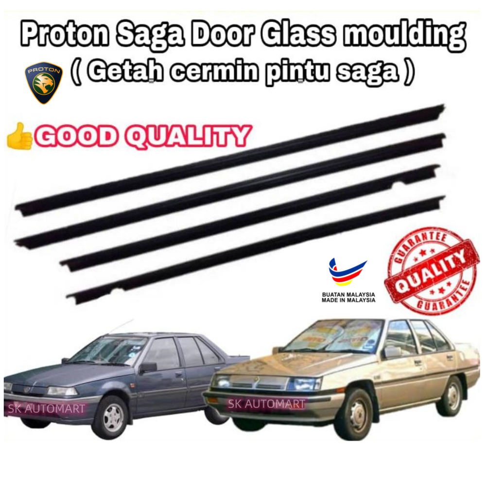 PROTON SAGA / ISWARA LMSS LMST LMSE DOOR OUTER MOULDING, DOOR GLASS