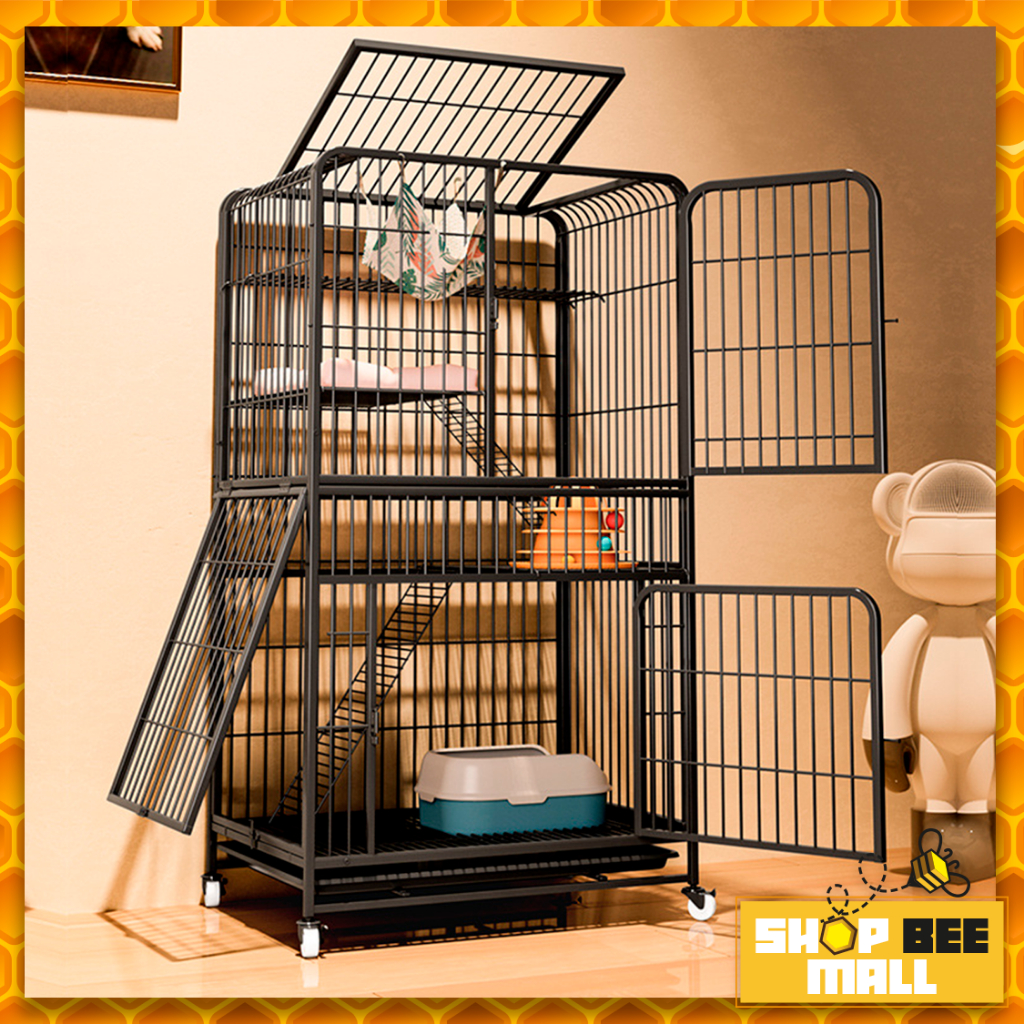 Two tier cheap cat cage