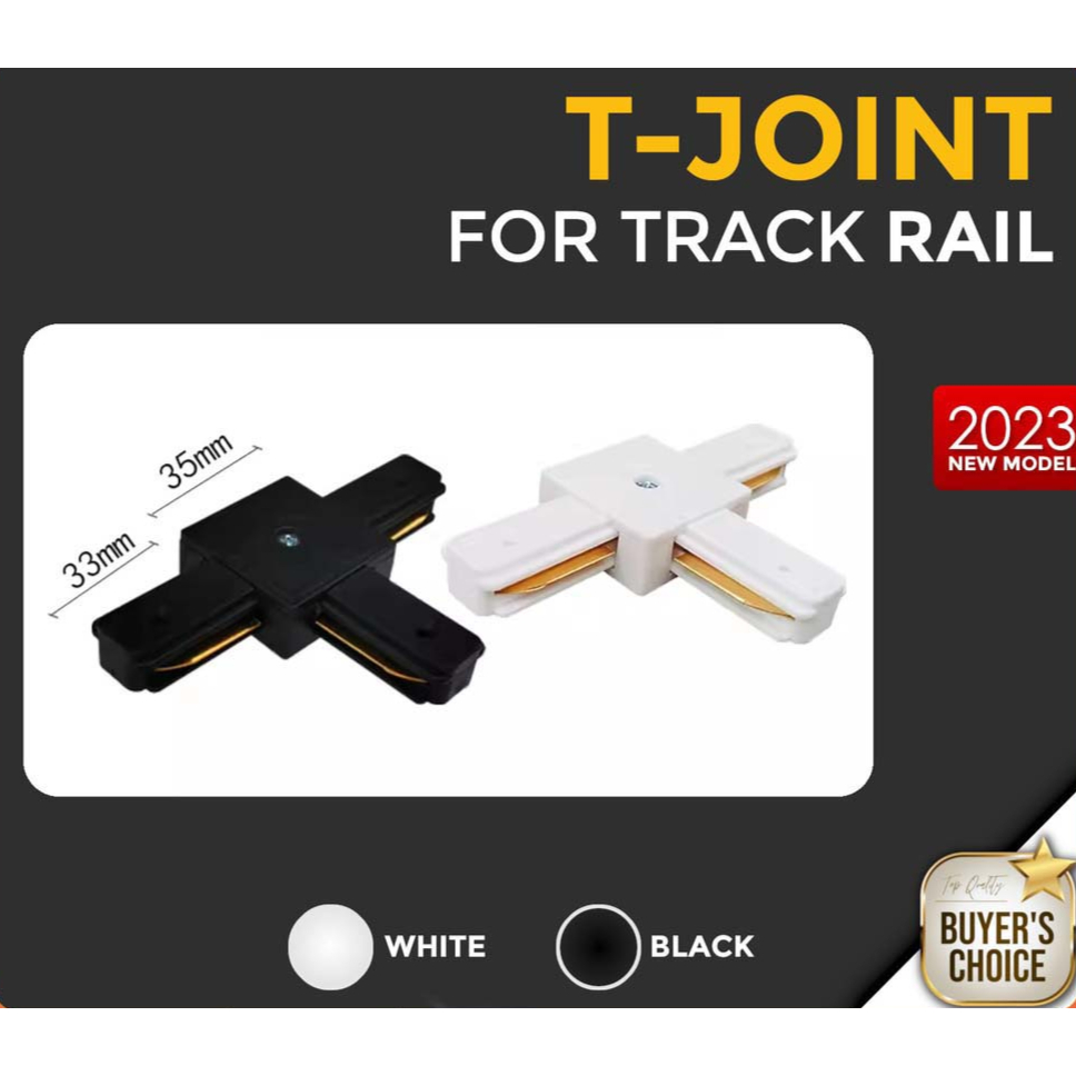 【TRACK RAIL】LED Track Light Rail 1M 1.5M 2M Lampu Track Joint Light L ...