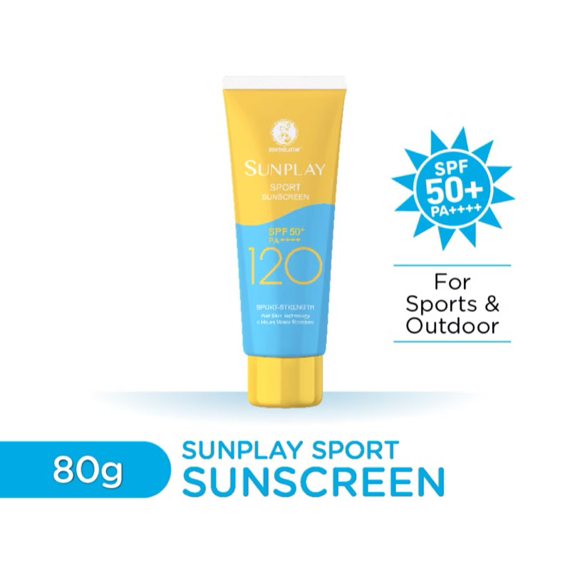 Sunplay Sport 120 Sunscreen SPF 50 PA++++ (80g) Shopee Malaysia