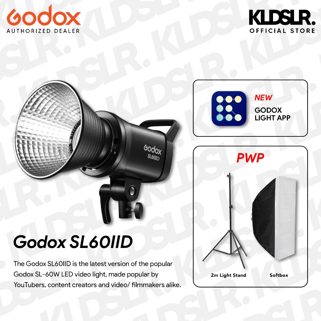 Godox SL-60W / SL60W / SL60IID / SL60 II D / SL60IIBI / SL60 II BI LED ...