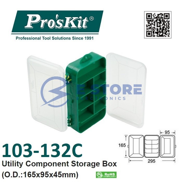 Pro'sKit 103-132C Utility Component Storage Box - Taiwan | Shopee Malaysia