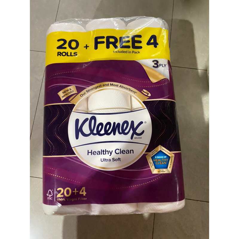 Kleenex Toilet Tissue 20rolls /20+4rolls Shopee Malaysia