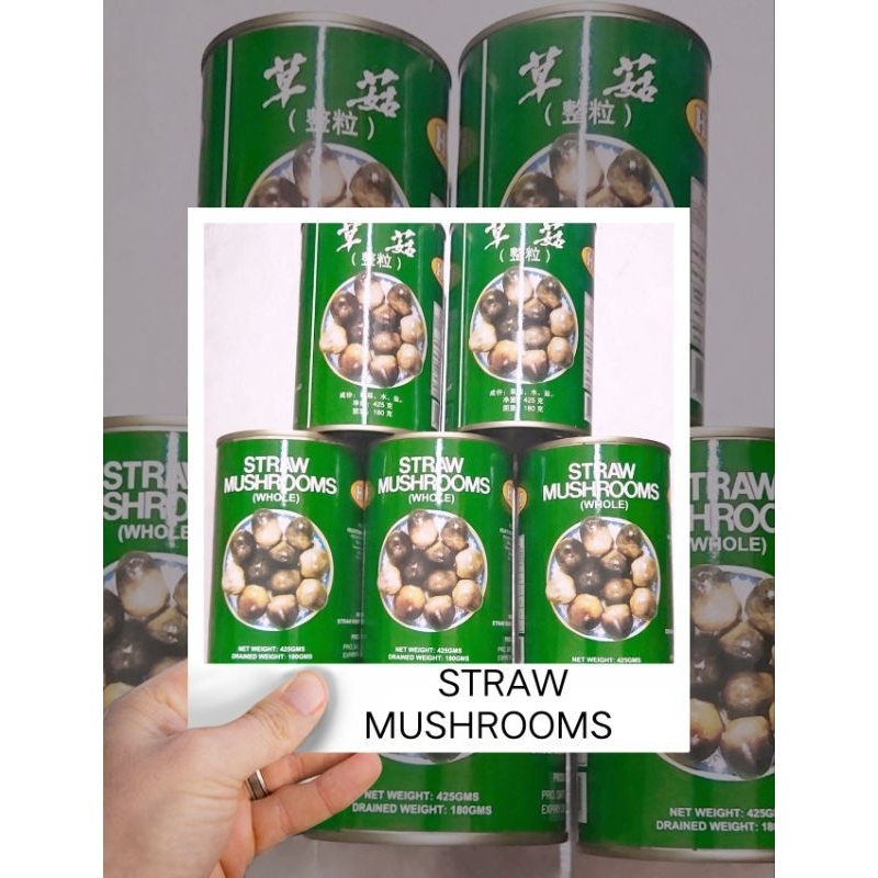 HYH STRAW MUSHROOMS 425g 草菇 425g | Shopee Malaysia