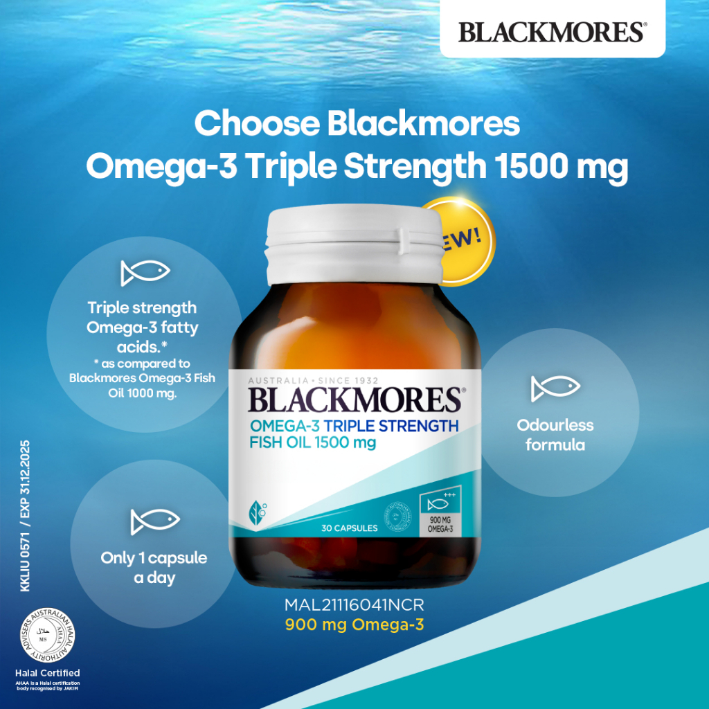 Kebaikan blackmores fish oil hotsell