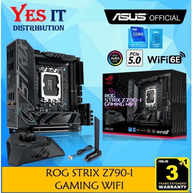 ASUS ROG STRIX Z790I GAMING WIFI LGA1700 MINI ITX MOTHERBOARD Shopee