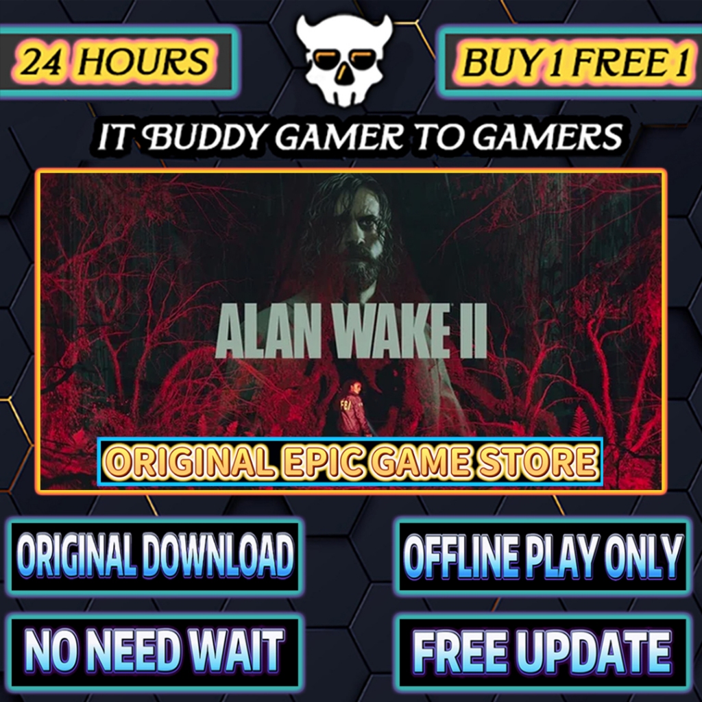 (PLAY NOW) Alan Wake 2 II Deluxe Edition (Epic Offline play) Pc game ...