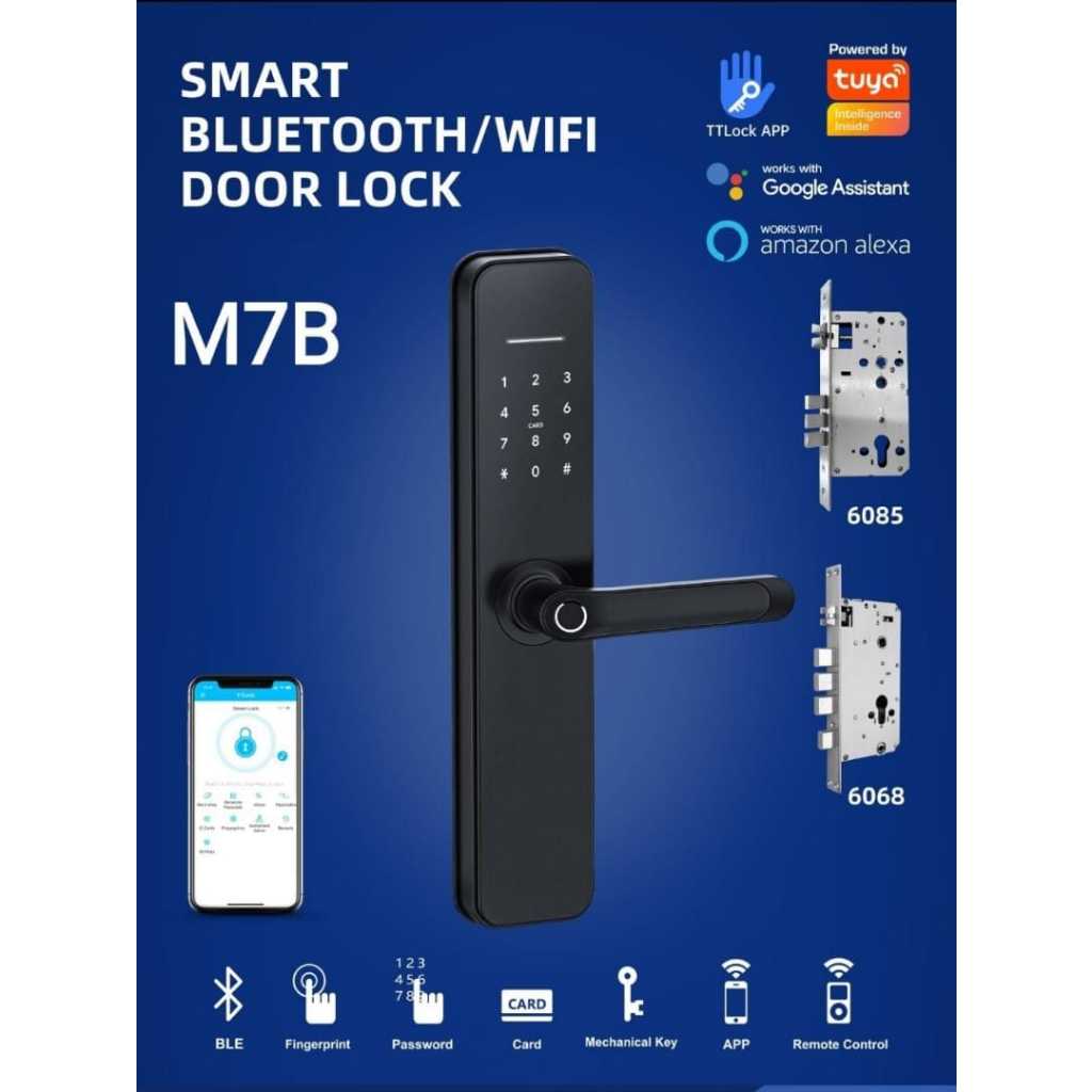 Lockoo Smart lock Model M7B TTLOCK Auto lock | Shopee Malaysia