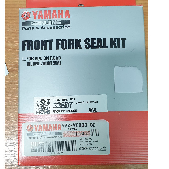 Yamaha Front Fork Seal Kit Shopee Malaysia