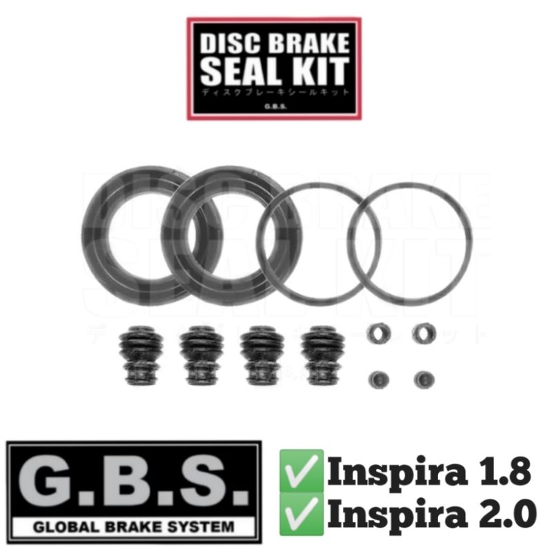 Inspira ASX GBS Front Disc Brake Repair Kit(Original) Shopee Malaysia