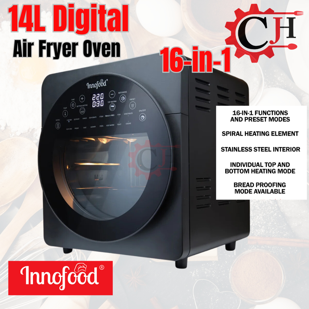 Innofood 16in1 Digital Air Fryer Oven With Fermenting And Dehydrating