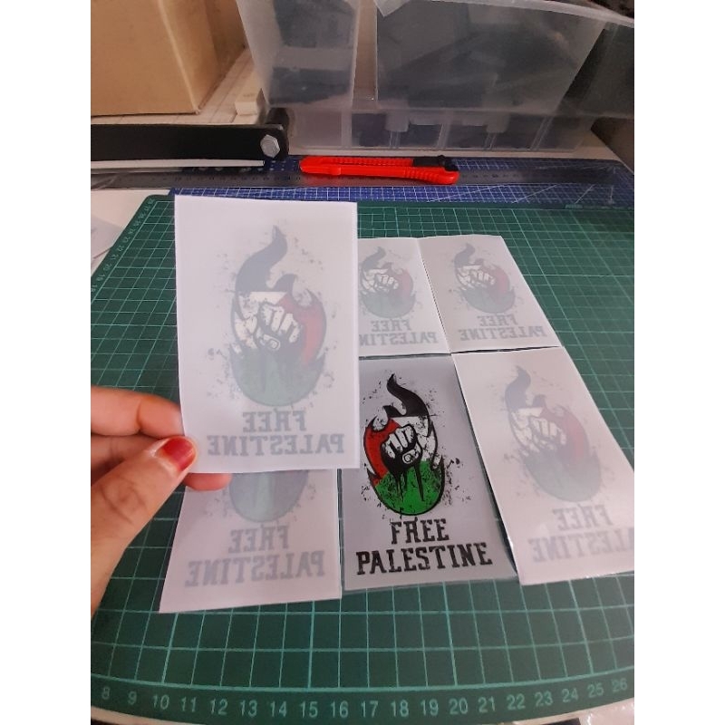 BUY 1 FREE 1 stiker free palestine tampal dalam Shopee Malaysia