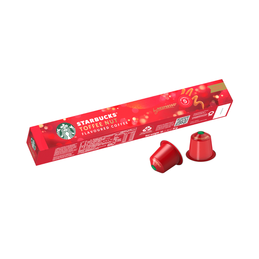 Starbucks Toffee Nut Flavoured Coffee by Nespresso Shopee Malaysia