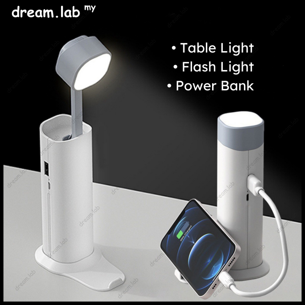 Multifunctional Mini Power Bank Portable Flashlight Rechargeable Eye ...