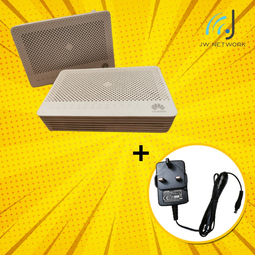 HUAWEI ECHOLIFE HG8240H5 GPON TERMINAL FIBER OPTIC MODEM [USED