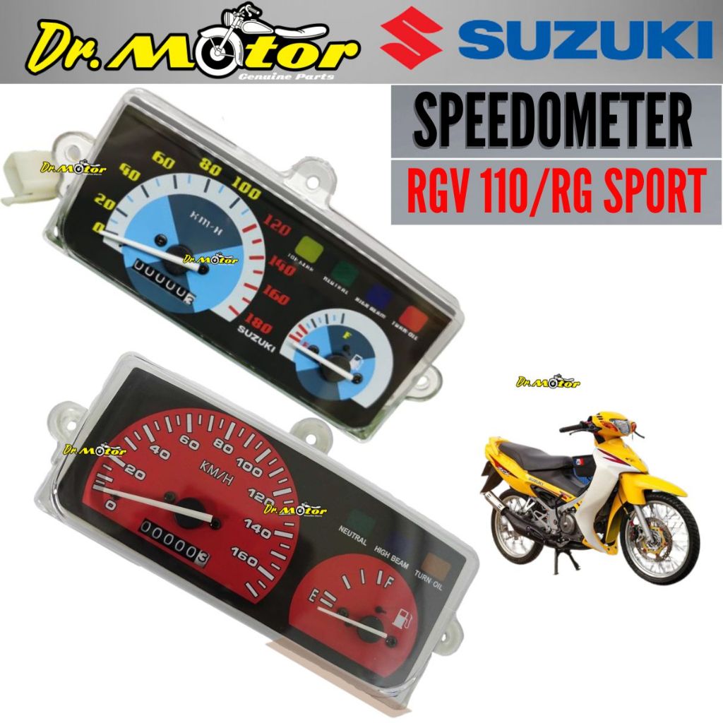 SUZUKI RGV RGS RG110 RG SPORT110 RGV120 Meter Assy Speedometer SPED ...