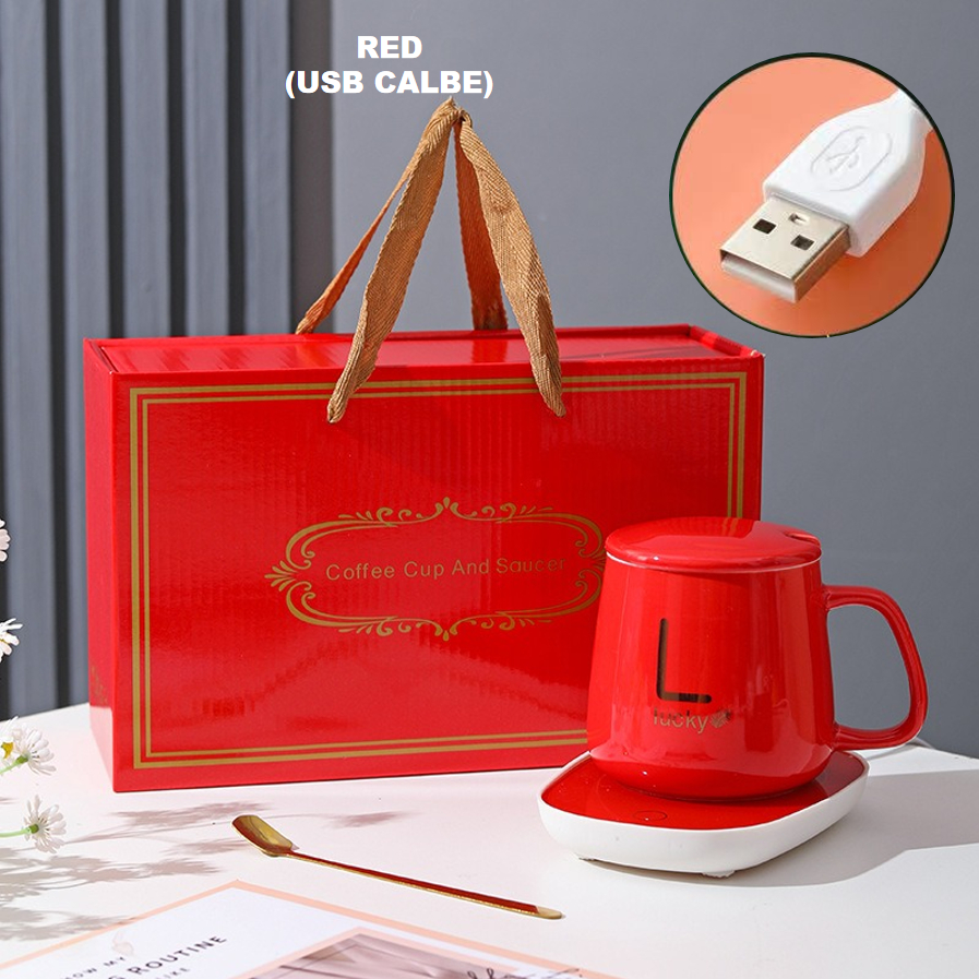 Constant temperature Cup Smart 55°C Warmer Cup Coffee Milk Constant