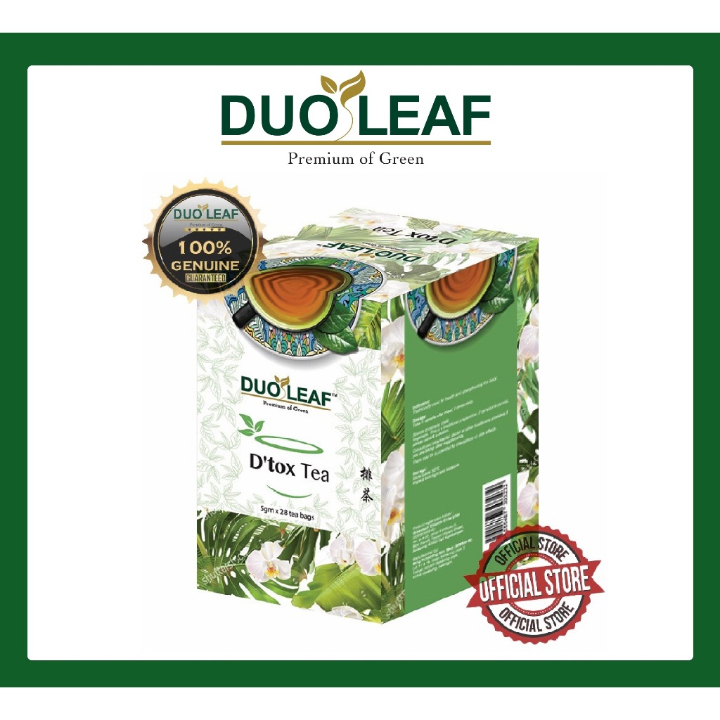 Duoleaf Dtox Tea (Detox, Slimming, Constipation) | Shopee Malaysia