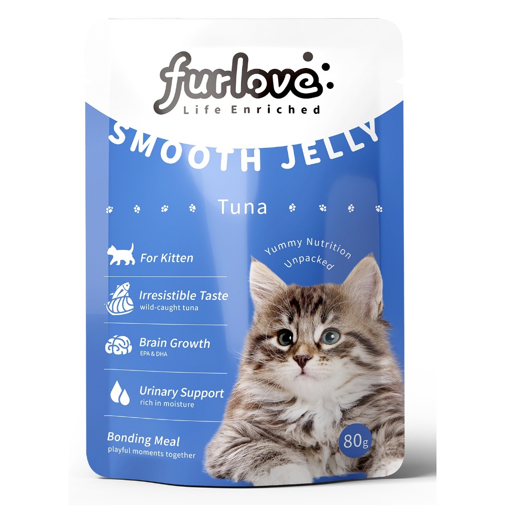 Furlove Wet Food Pouch Cat Food Makanan Kucing Basah Cat Wet Food Cat Food Shopee