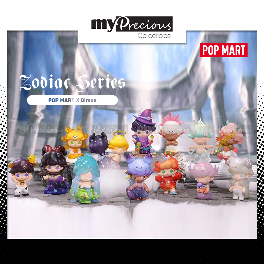 Pop Mart Dimoo Zodiac Series 确认款 Blind Box Aquarius 水瓶座 Capricorn 魔羯座 ...
