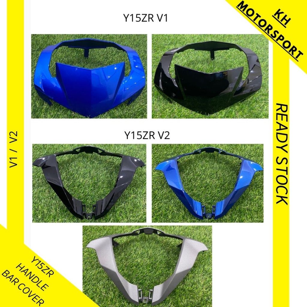 RAPIDO Handle Bar Cover Yamaha Y15ZR V1/V2 & Visor Cover Shopee Malaysia