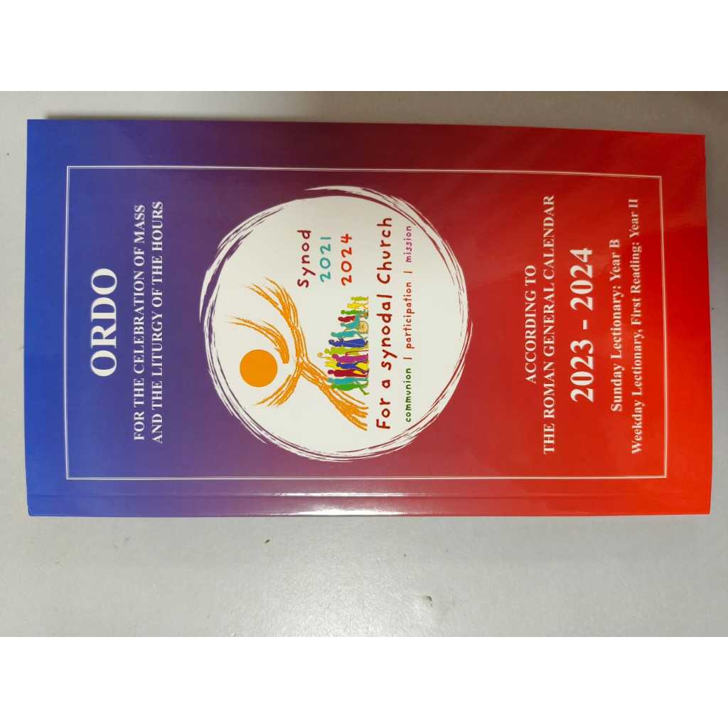 Catholic book Ordo 2024 Shopee Malaysia