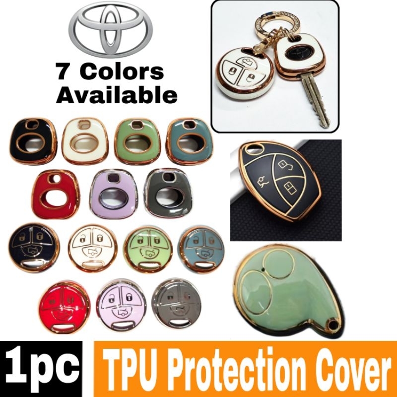 New Remote Key Cover Vios Camry Altis Avanza TPU Toyota Diamond Number