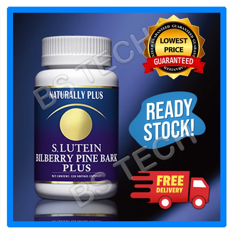 Exp Aug 2025 Naturally Plus Super Lutein S. Lutein Bilberry Pine Bark
