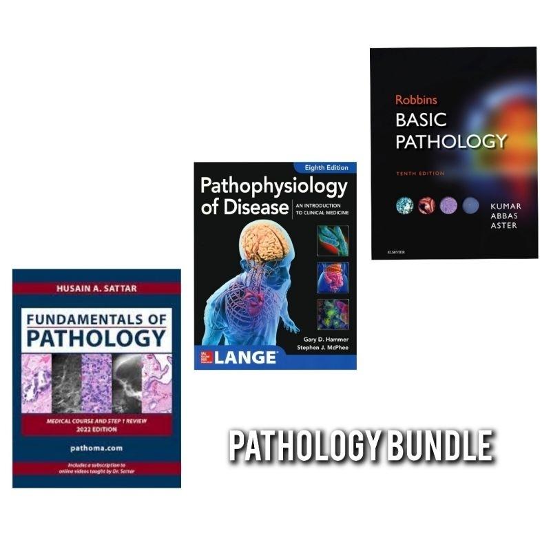 Pathology bundle pathology set of books medical notes medical books ...