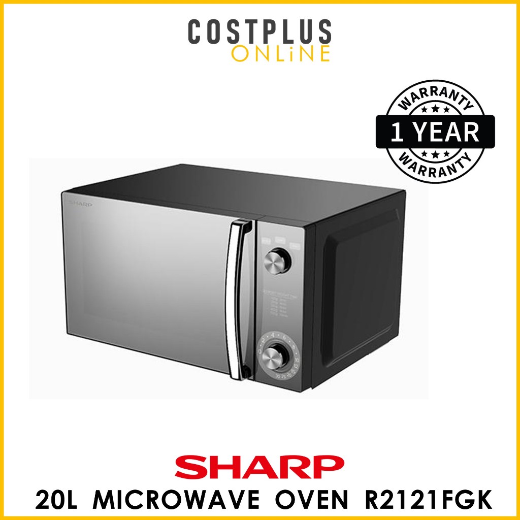 SHARP Microwave Oven 20L R207EK R219EK R2021GK Mechanical Dial Flatbed