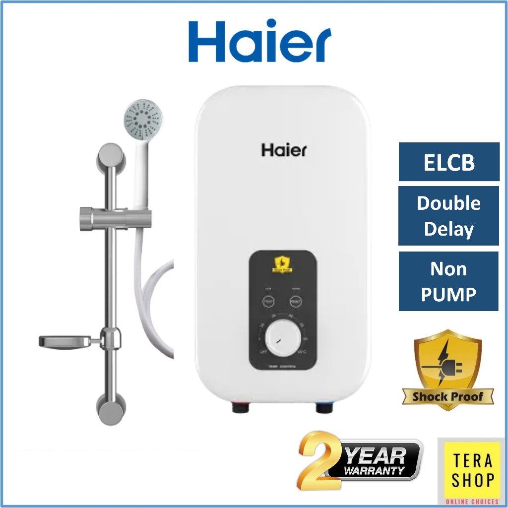 Haier EI36M1 Instant Water Heater with ELCB Shock Proof Shopee Malaysia