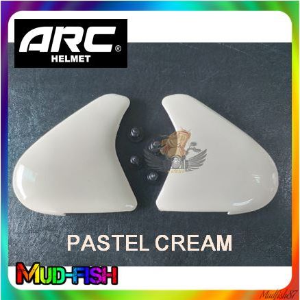 ARC RITZ SPECIAL COLOUR SIDE COVER | SIDE CAP (PASTEL CREAM) | Shopee ...