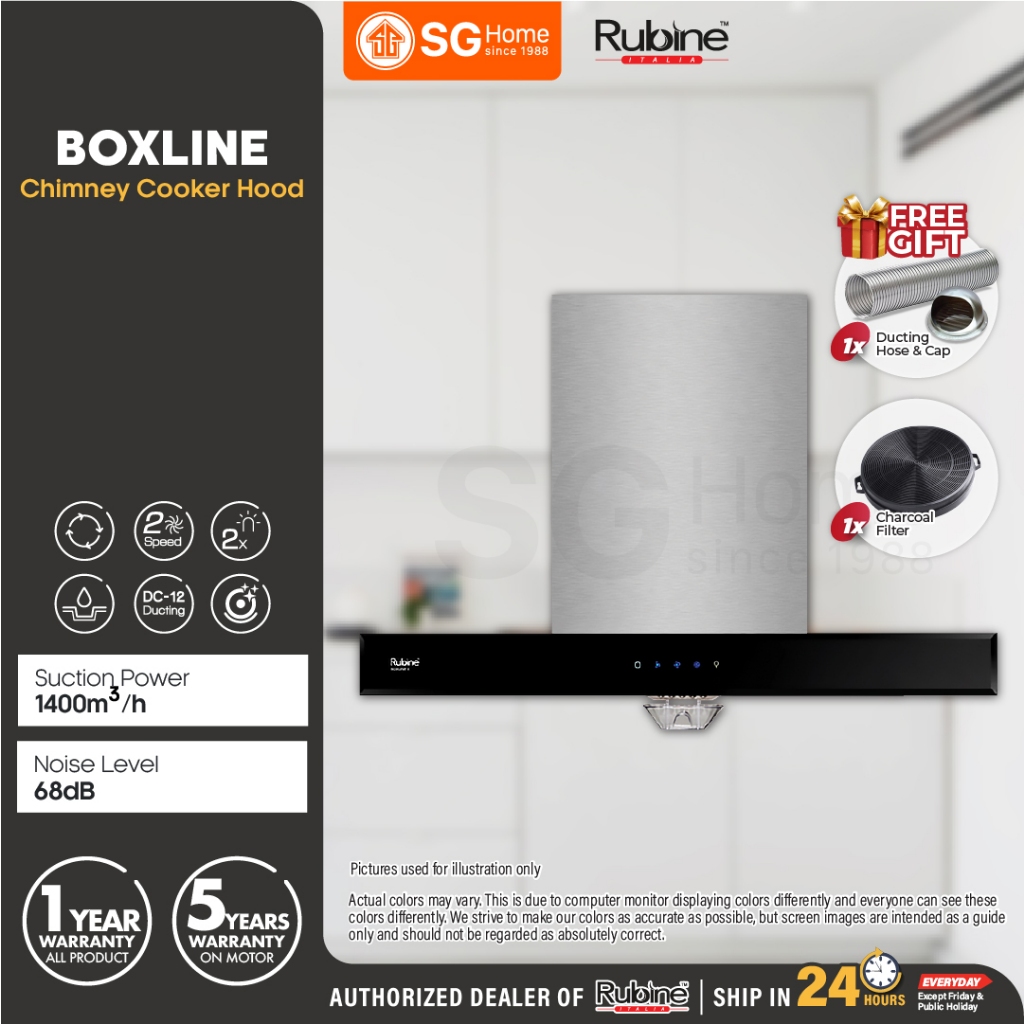Rubine BOXLINE90SS Combo Deals + Free Gift Hood Recirculating Combo
