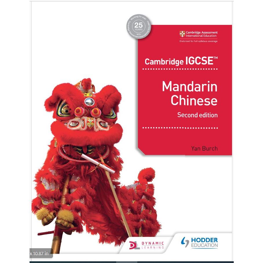 Hodder - Cambridge IGCSE Mandarin Chinese Students Book, 2nd Edition ...