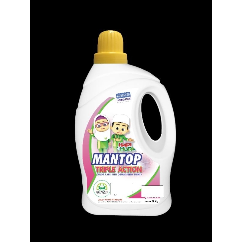 MANTOP TRIPLE ACTION 5KG(POWER GEL) | Shopee Malaysia