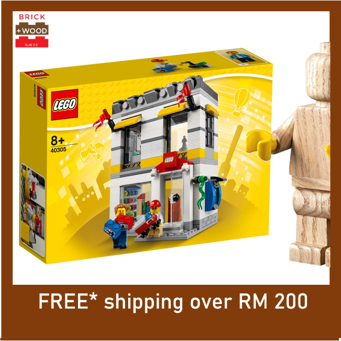 BW2 LEGO 40305 Brand Retail Store 362 Pcs Shopee Malaysia