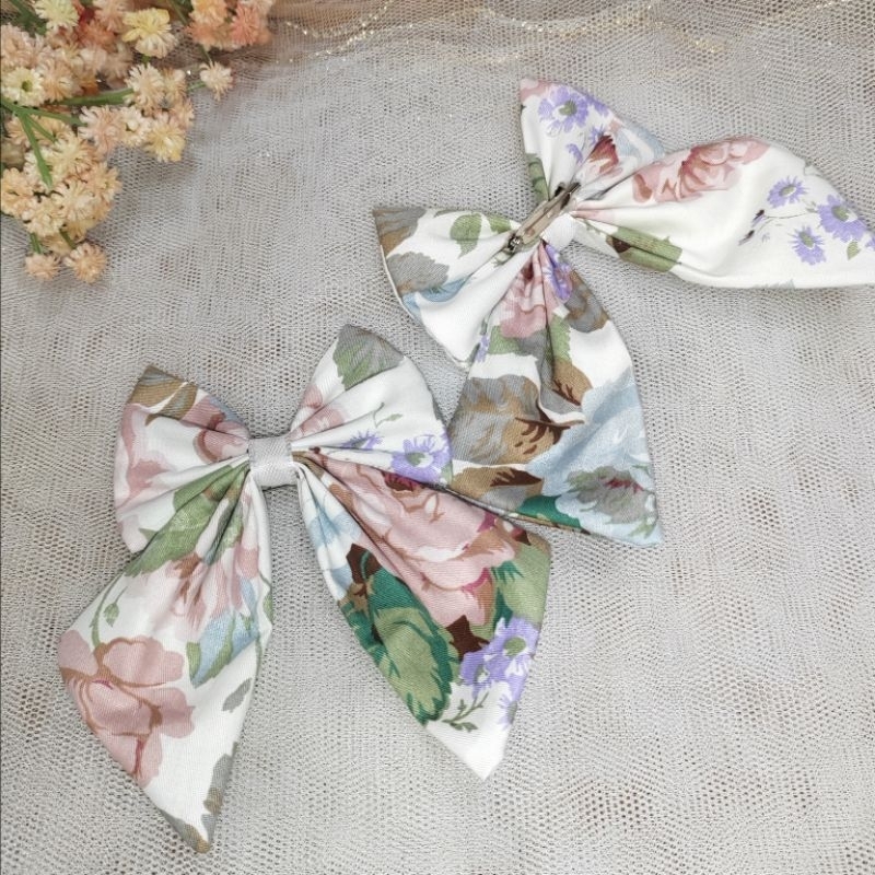 Ribbon Hijab Pin / Reben Pin Tudung Bercorak | Shopee Malaysia