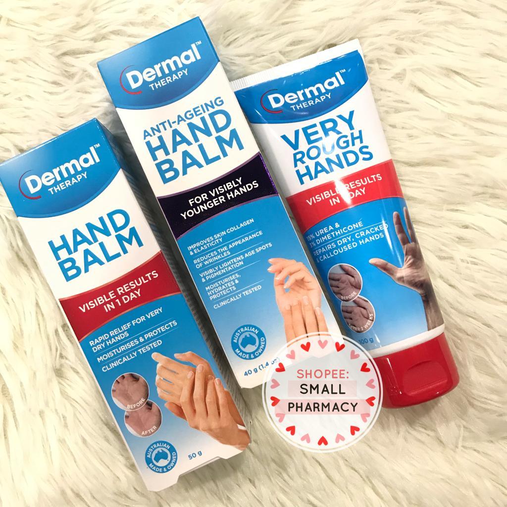 Dermal Therapy Hand Balm 50g/ Anti-Ageing Hand Balm 40g/ Very Rough ...