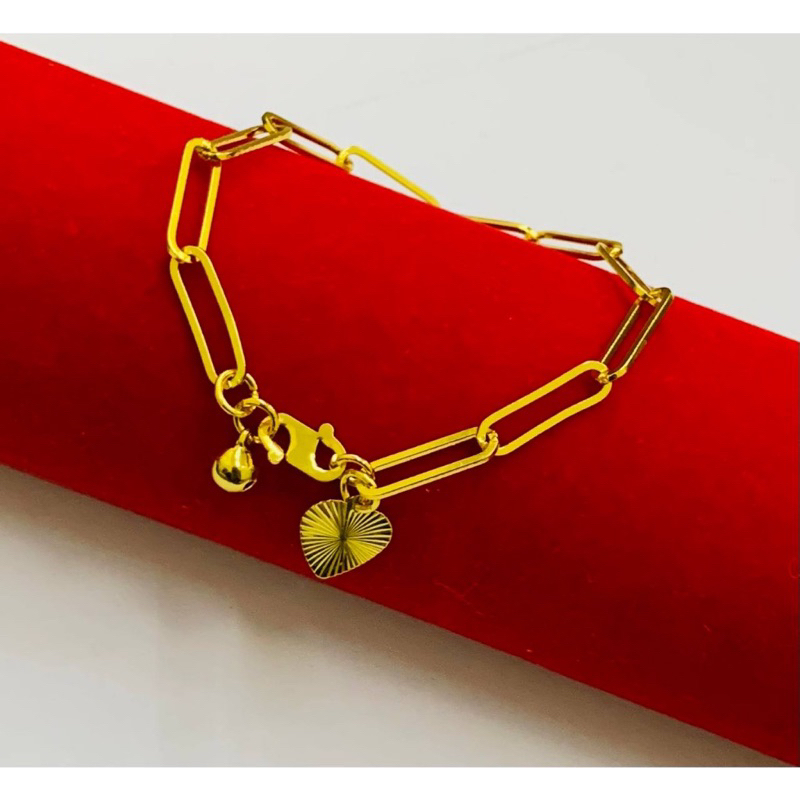 GELANG TANGAN PAPERCLIP SAUH EMAS BANGKOK COP916 Shopee Malaysia