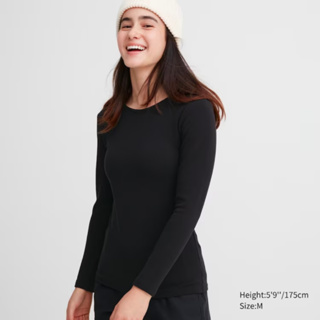 Freebies Land Malaysia - LIMITED TIME OFFER ❄️❄️ UNIQLO HEATTECH Ultra Warm  @ RM99.90 only ! Women's 👉 High Neck Long Sleeve T-Shirt @   👉 Legging @  Men's 👉 Crew