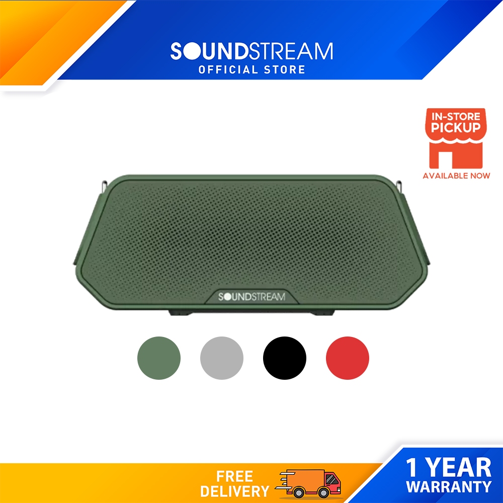 SOUNDSTREAM Portable Bluetooth Speaker Sabre | Shopee Malaysia