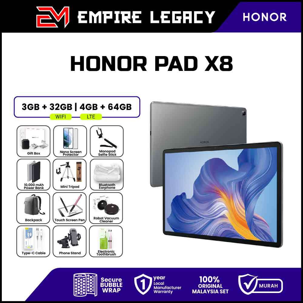 HONOR Pad X8 LTE [4GB RAM 64GB ROM] - Original HONOR Malaysia | Shopee ...