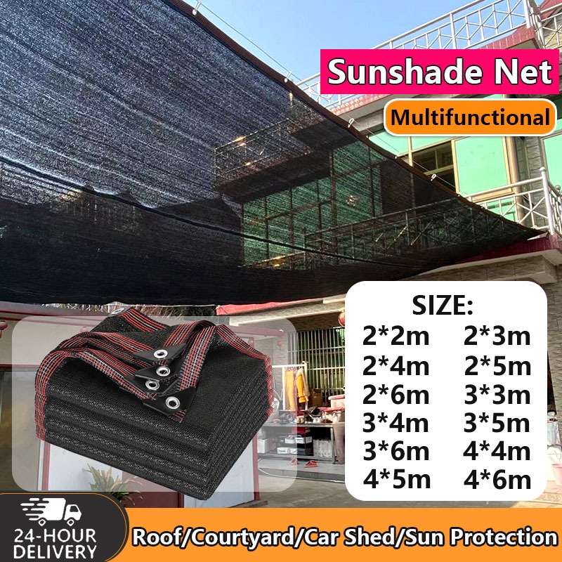 COD Shade Sail Anti-UV Sun Shade Net Outdoor Awnings Sun Shelter ...