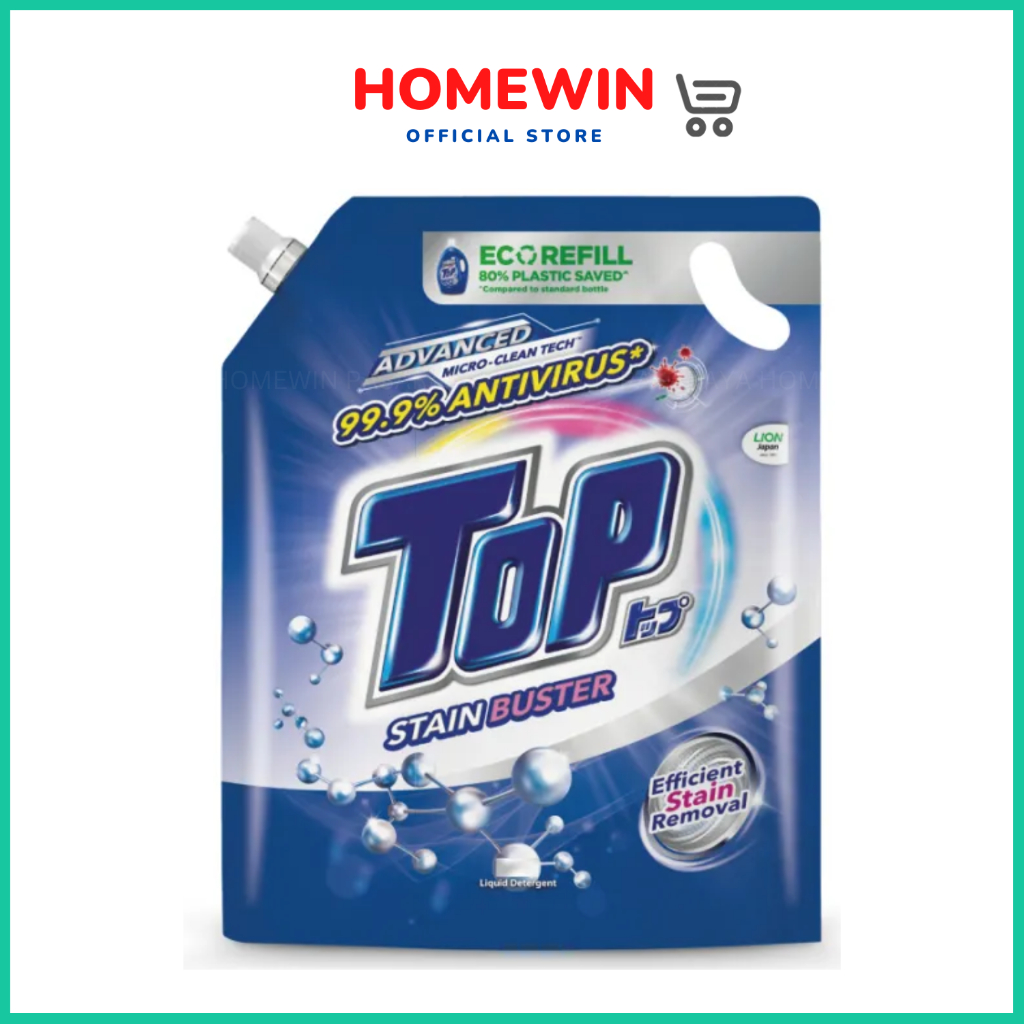 Top Liquid Detergent Stain Buster (3.2kg Refill) Shopee Malaysia