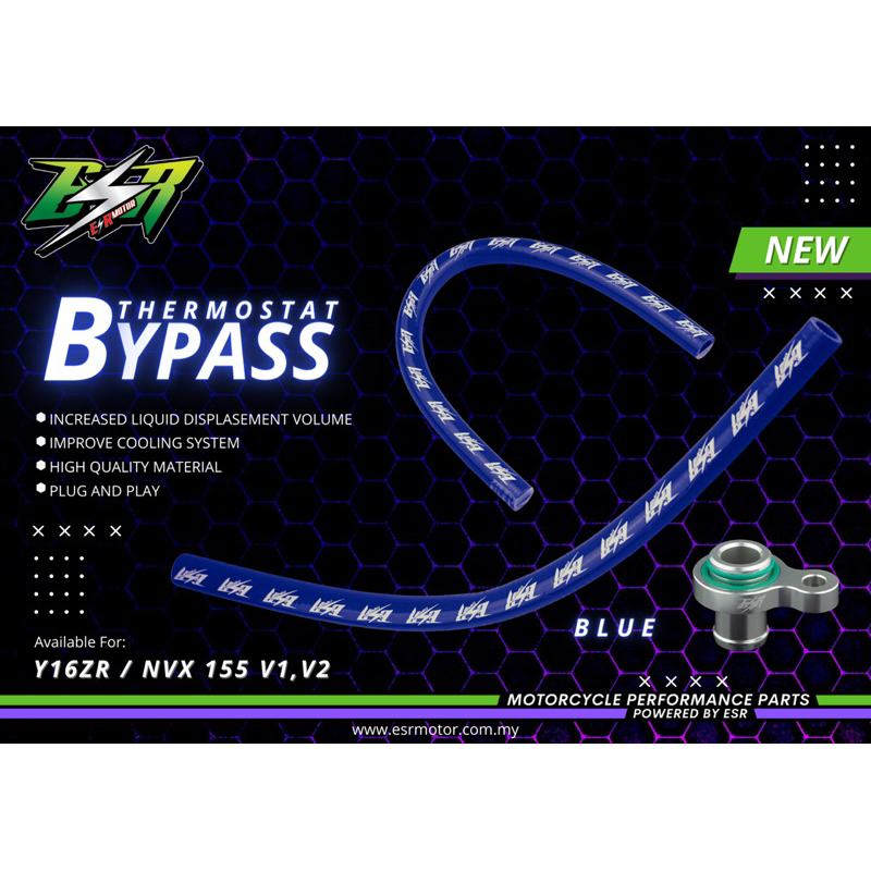ByPass Thermostat ESR Y16/NVX155 Shopee Malaysia