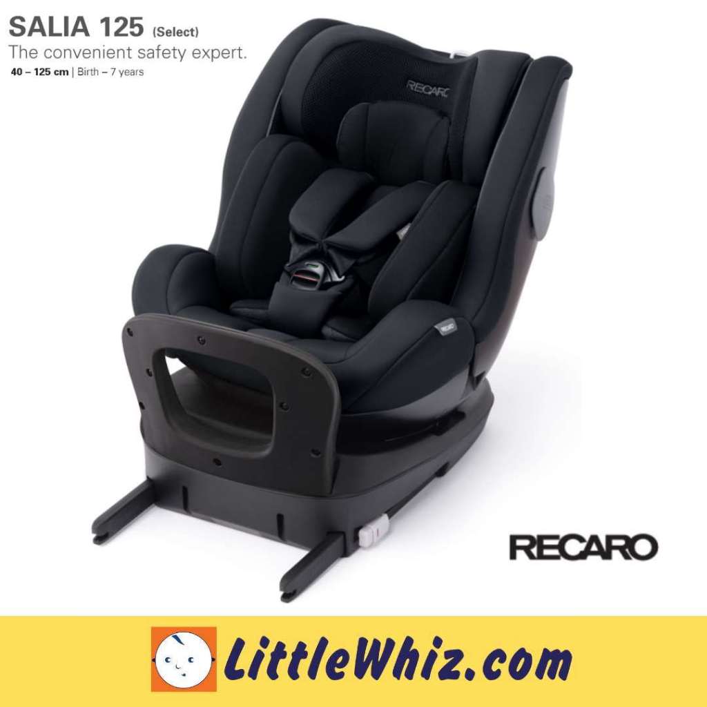 Recaro Salia 125 Convertible Car Seat 360 Degree Rotation Isofix or